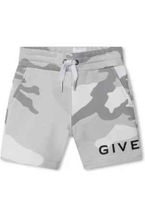 Givenchy 4G-motif camouflage-print shorts