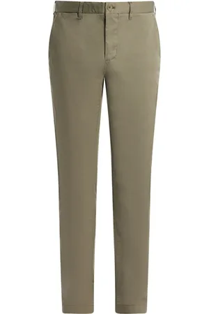 Lacoste Slim-cut twill trousers