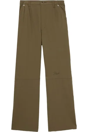 Izzue Logo-embroidered trousers