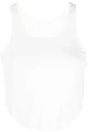 Rick Owens Cropped jersey tank top