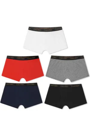 5-pack Bonded Hipster Underwear With Logo Waistband Heather