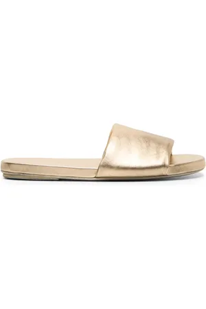 MARSÈLL Spanciata metallic-leather sandals