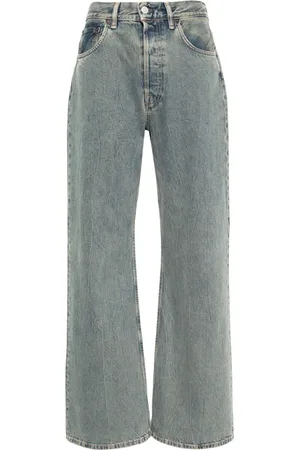 Acne Studios Mid-waist wide-leg jeans