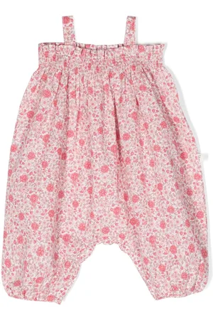 TEDDY & MINOU Floral-print cotton shorties