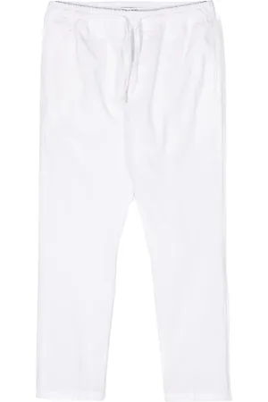Paolo Pecora Elasticated-waist twill trousers