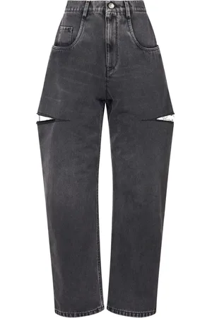 Maison Margiela High-rise tapered jeans