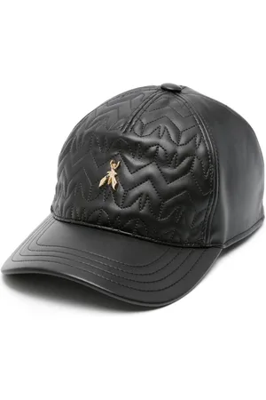 Patrizia Pepe Logo-plaque monogram-quilted cap