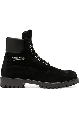 Philipp Plein Suede ankle boots