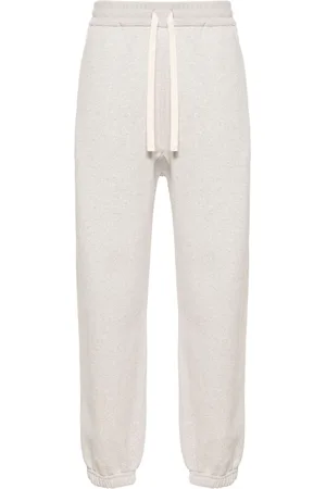 Jil Sander Drawstring-waist cotton track pants