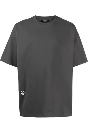 FIVE CM Heart peace-print cotton T-shirt