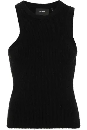 Axel Arigato Ribbed-knit asymmetric tank top