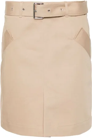 Totême Front-slit belted skirt