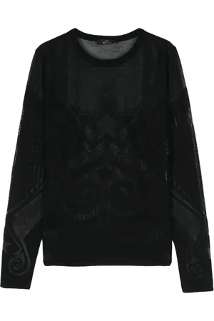 Twin-Set Jacquard star-motif jumper