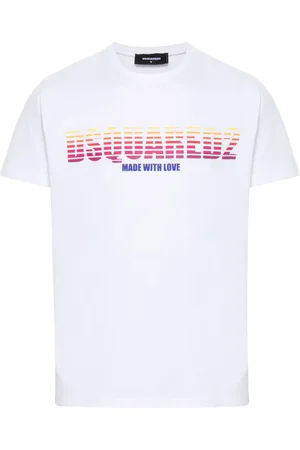 Dsquared2 Ombr??-logo print T-shirt
