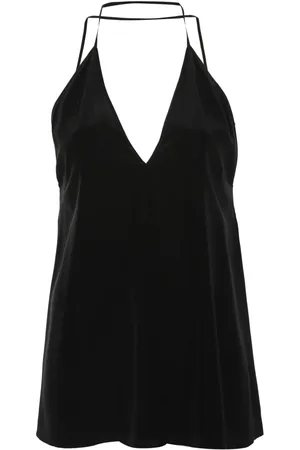 Totême V-neck spaghetti-straps top
