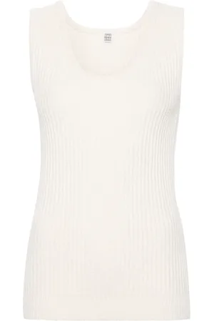 Totême Ribbed knitted top