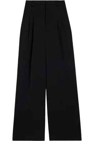 Ami Wide-leg tailored wool trousers
