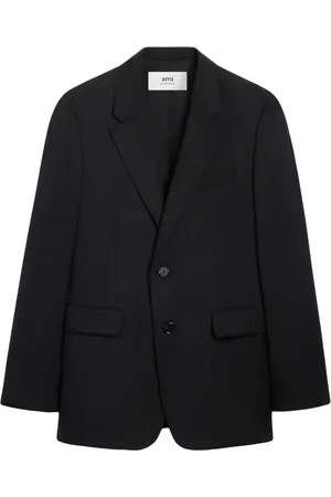 Ami Single-breasted virgin wool blazer