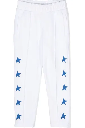 Golden Goose Star-print jersey trousers