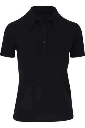 NILI LOTAN Milos cashmere polo shirt