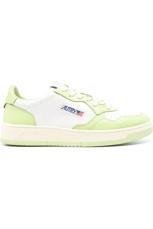 Autry Medalist panelled leather sneakers
