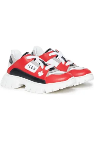 Sneakers in the color Red for kids