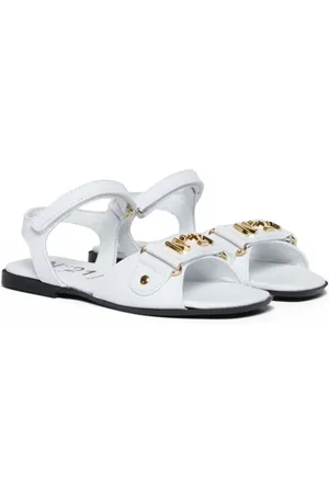Nº21 Logo-plaque leather sandals