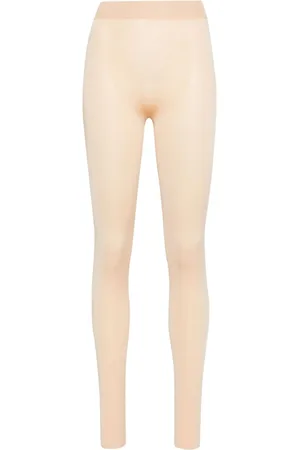 Fabiana Filippi High-waist ribbed-knit leggings