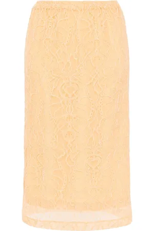 Fabiana Filippi Mesh-design skirt