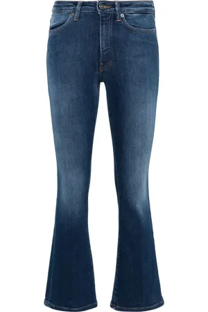 Dondup Logo-palque flared jeans
