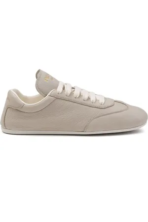 Prada Logo-print leather sneakers