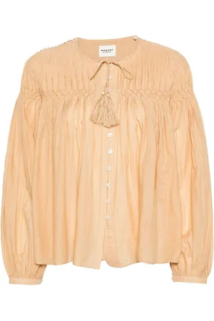 Marant Etoile Abadi pintuck-detail blouse
