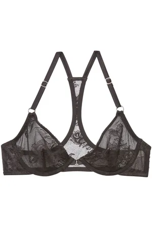 FLEUR DU MAL Bouquet lace racerback demi bra