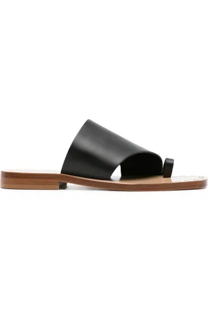 Fabiana Filippi Toe-strap leather slides
