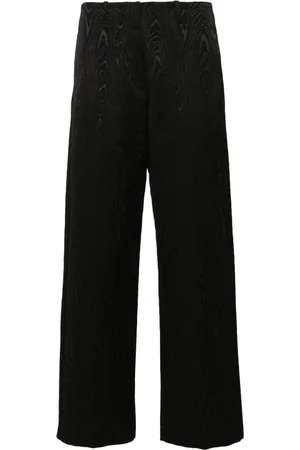 FORTE FORTE Jacquard straight trousers