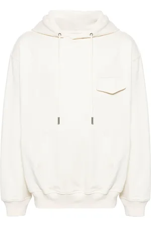 SONGZIO Brush Strokes graphic-print cotton hoodie