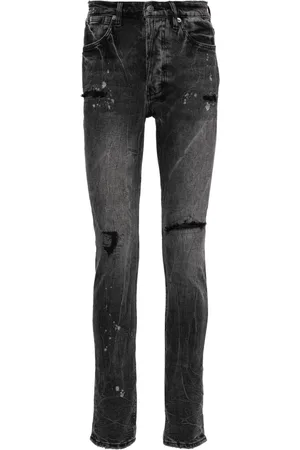 Ksubi ripped-detail slim-fit Jeans - Farfetch