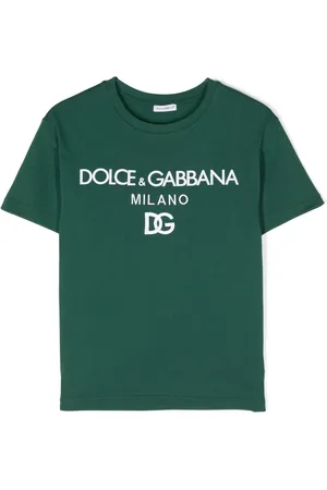 Dolce & Gabbana Kids logo-appliqué Cotton T-shirt - Farfetch