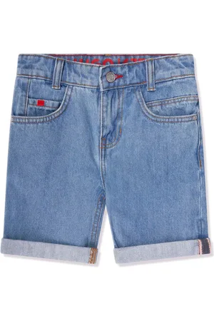 HUGO BOSS 677 mid-rise denim shorts