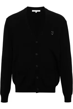 Maison Kitsuné Chillax Fox wool cardigan