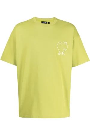 FIVE CM Heart-print cotton T-shirt
