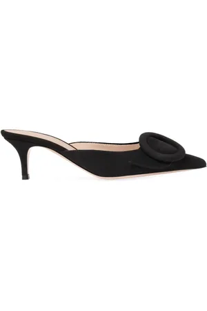 Gianvito Rossi Portofino 55mm suede mules