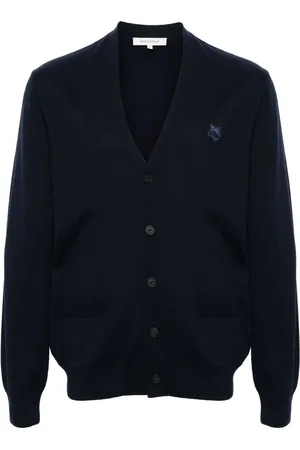 Maison Kitsuné Chillax Fox wool cardigan