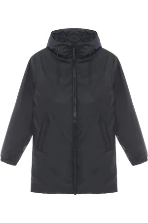 Rains Lohja long hooded jacket