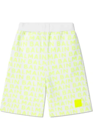 Balmain Logo-print cotton shorts