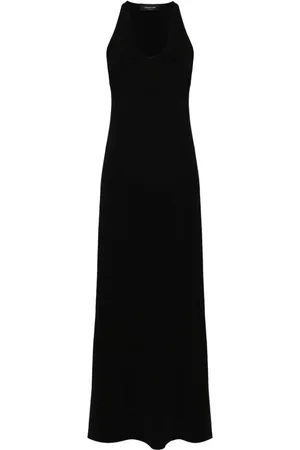 Fabiana Filippi Round-neck sleeveless dress