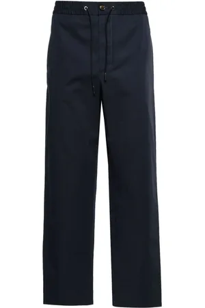 Moncler Logo-appliqué gabardine track pants