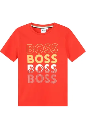 HUGO BOSS Logo-print cotton T-shirt