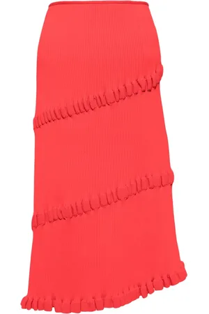 JNBY Asymmetric midi skirt