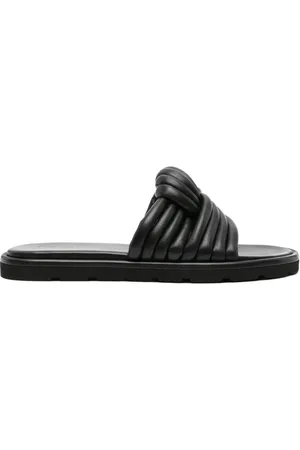 Gianvito Rossi Ottavia leather slides